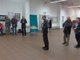 Ausstellung Wassersch(e)au "Eröffnung"